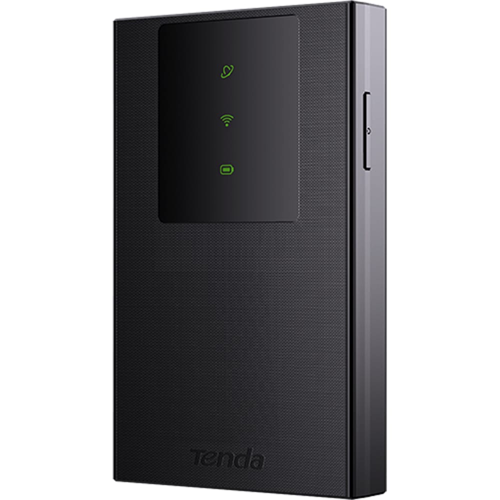 Router Wireless portabil TENDA 4G180 v 4.0, 4G LTE, Single-Band 286 Mbps, USB-C, negru