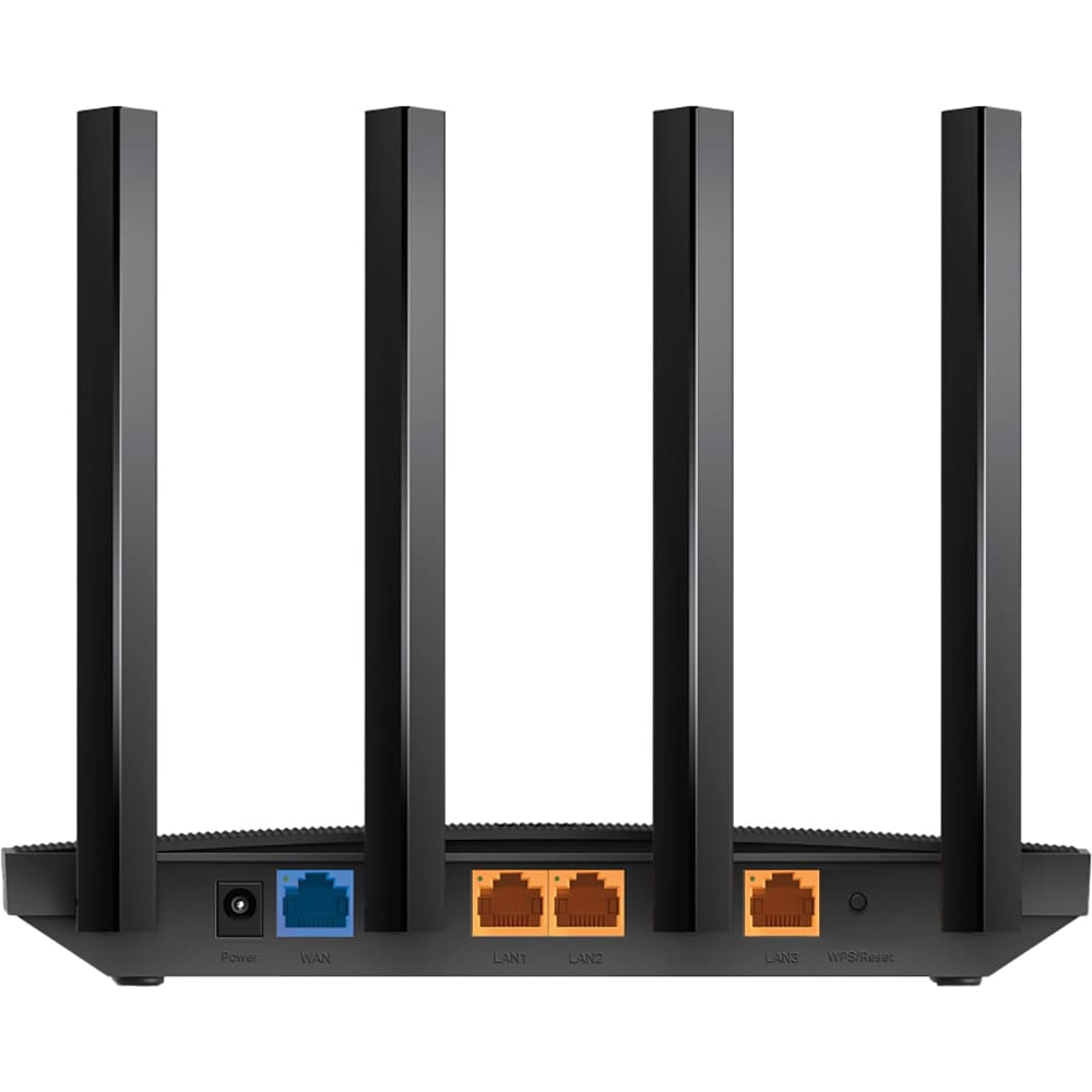 Router Wireless Gigabit TP-LINK Archer AX17, AX1500, Wi-Fi 6, Dual Band 300 + 1201 Mbps, negru