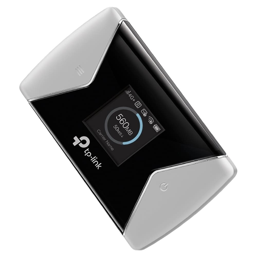 Router Wireless portabil TP-LINK M7650, Dual Band 300+867 Mbps, 4G LTE, negru-gri