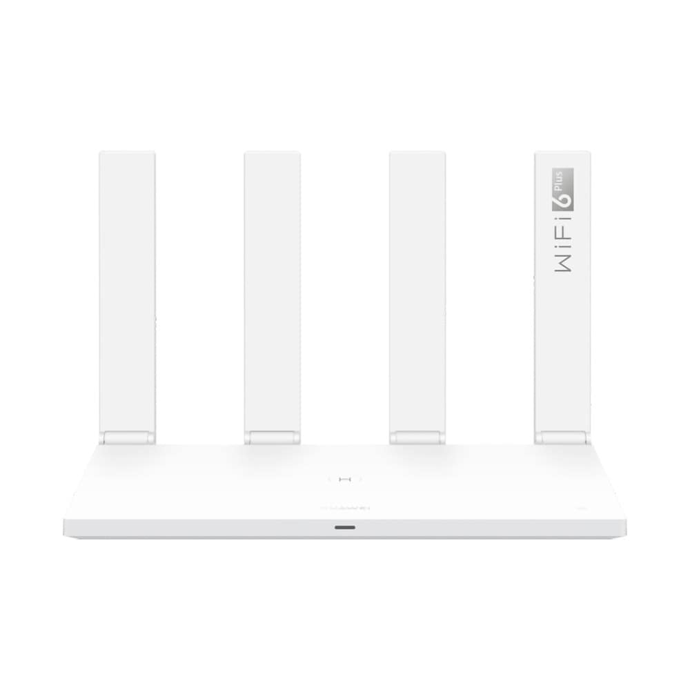 Router Wireless Gigabit HUAWEI AX3 WS7100-25, Wi-Fi 6, Dual Band 574 + 2402 Mbps, Dual-core, alb