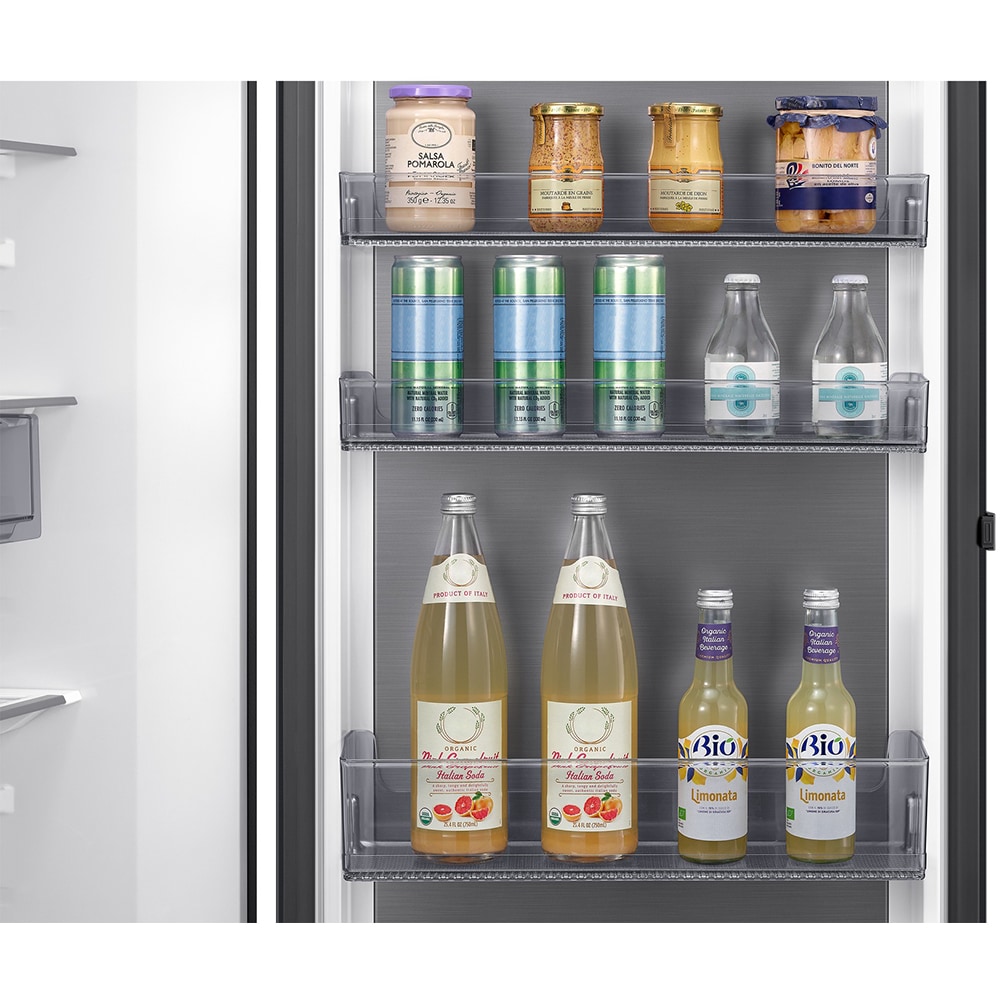 Frigider cu o usa SAMSUNG RR70H39CEFEO, AI Energy, No Frost, 387 l, H 186 cm, Clasa E, Wi-Fi, negru
