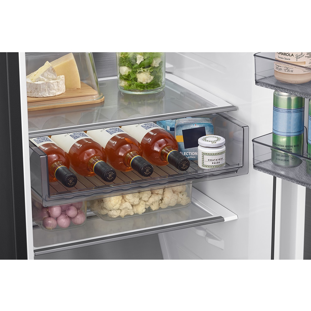 Frigider cu o usa SAMSUNG RR70H39CEFEO, AI Energy, No Frost, 387 l, H 186 cm, Clasa E, Wi-Fi, negru