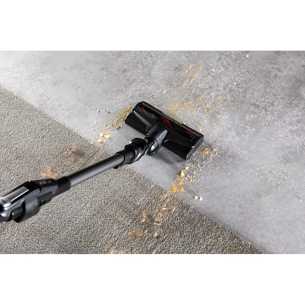 Aspirator vertical ROWENTA X-Force Flex 10.80 RH7A73E0, 0.44l, 18.5V, autonomie max 60 min, portocaliu-negru