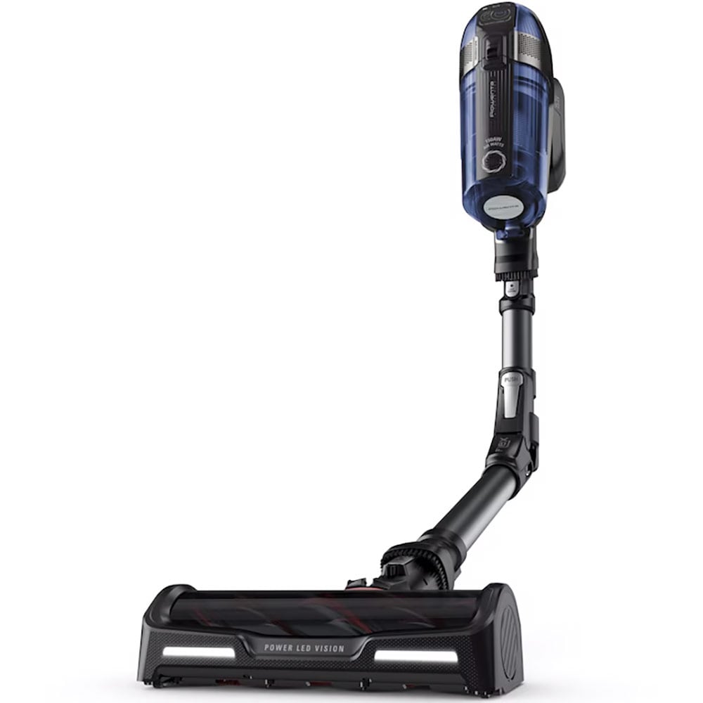 Aspirator vertical ROWENTA X-Force Flex 12.60 Aqua RH98C8WO, 0.9l, 25.2V, autonomie max 45 min, albastru-negru