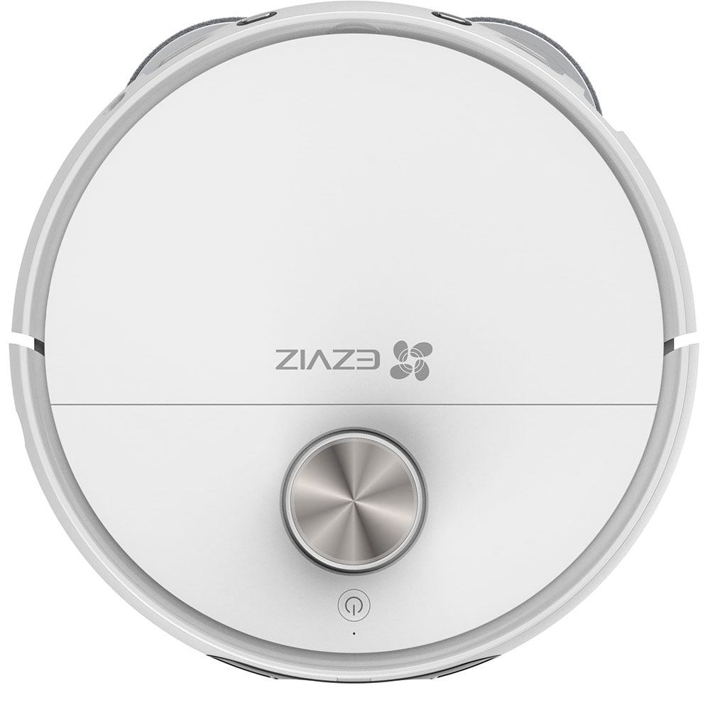 Aspirator robot EZVIZ RS20 Max, 0.4l, 20V, autonomie max 220 min, Wi-Fi, functie mop, alb-negru