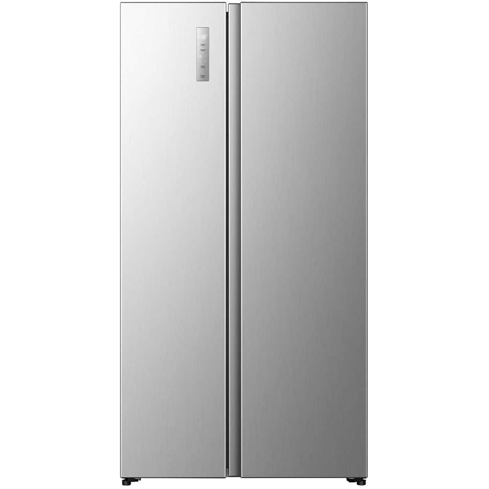 Side by Side HISENSE RS3P538NAIE, Total No Frost, 527 l, H 178.6 cm, Clasa E, argintiu