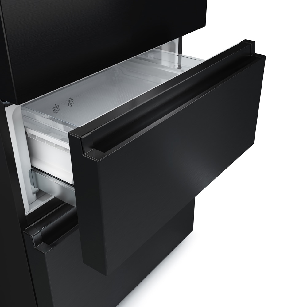 Combina frigorifica HISENSE RT641N4AFE1, Total No Frost, 493 l, H 200 cm, Clasa E, Wi-Fi, negru