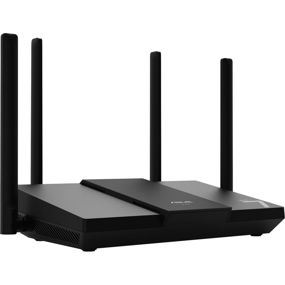 Router Wireless Gigabit ASUS RT-BE50 BE3600, Wi-Fi 7, Dual Band 688 + 6882 Mbps, negru