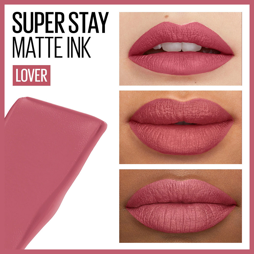 Ruj MAYBELLINE NEW YORK Superstay Matte Ink, 15 Lover, 5ml