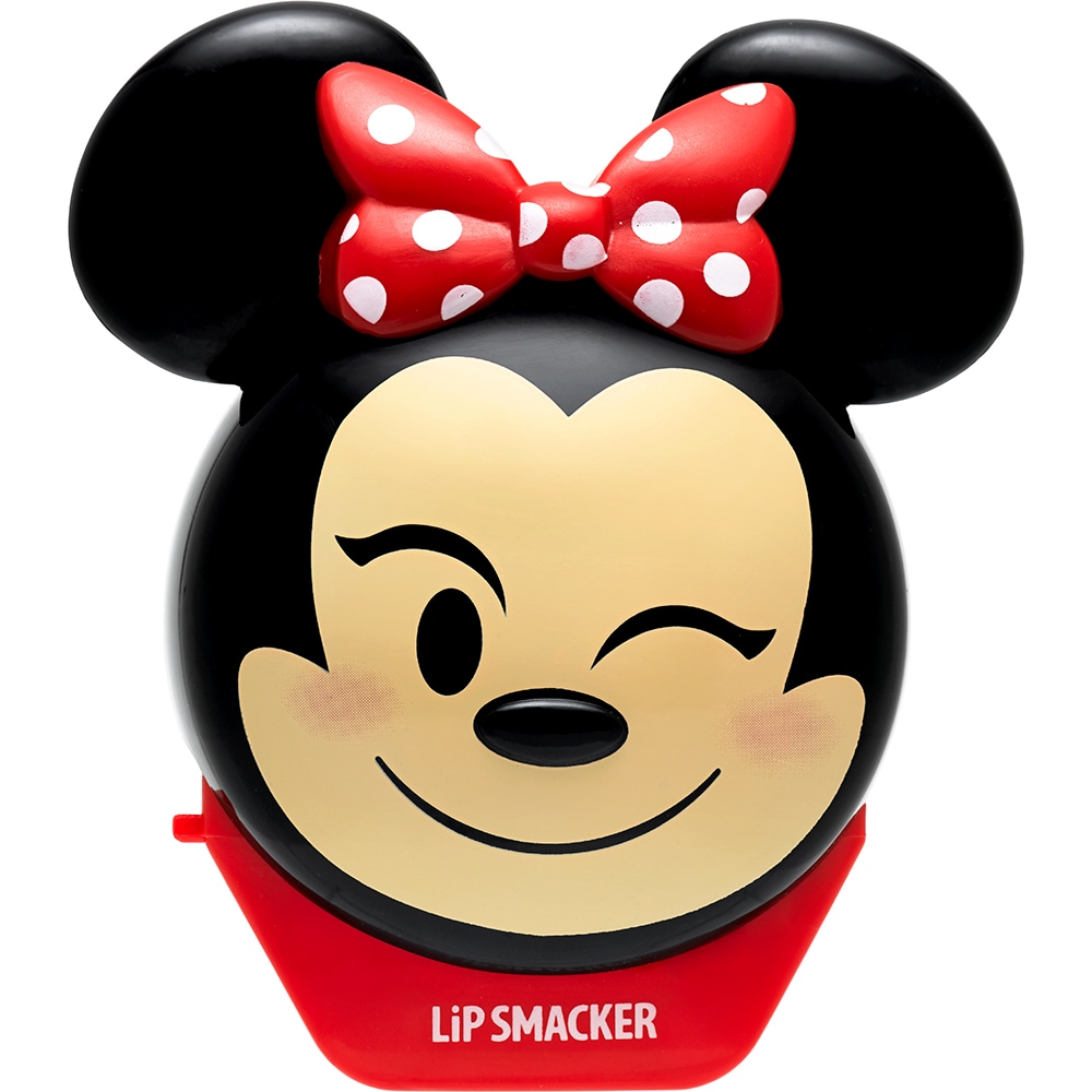 Balsam de buze LIP SMACKER Disney Emoji, Minnie Strawberry Le Bow Nade, 7.4g