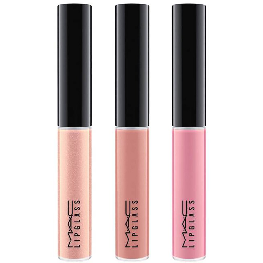 Set MAC Mini Lipglass Kit: Luciu de buze, Sweet as Pie, 2.4g + Luciu de buze, Sister, 2.4g + Luciu de buze, Under the Sheets, 2.4g