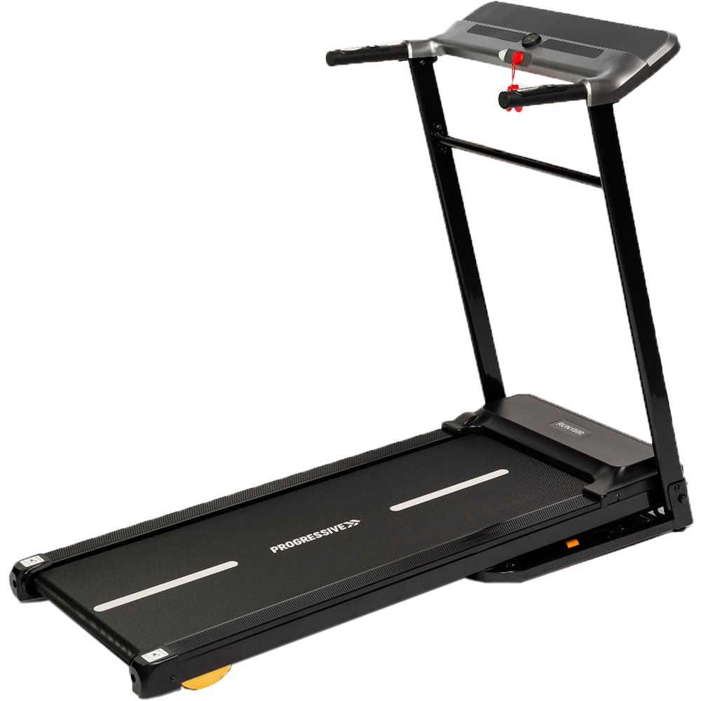 Banda de alergat PROGRESSIVE RUN1800, viteza maxima 12km/h, greutate suportata 120 kg, gri inchis