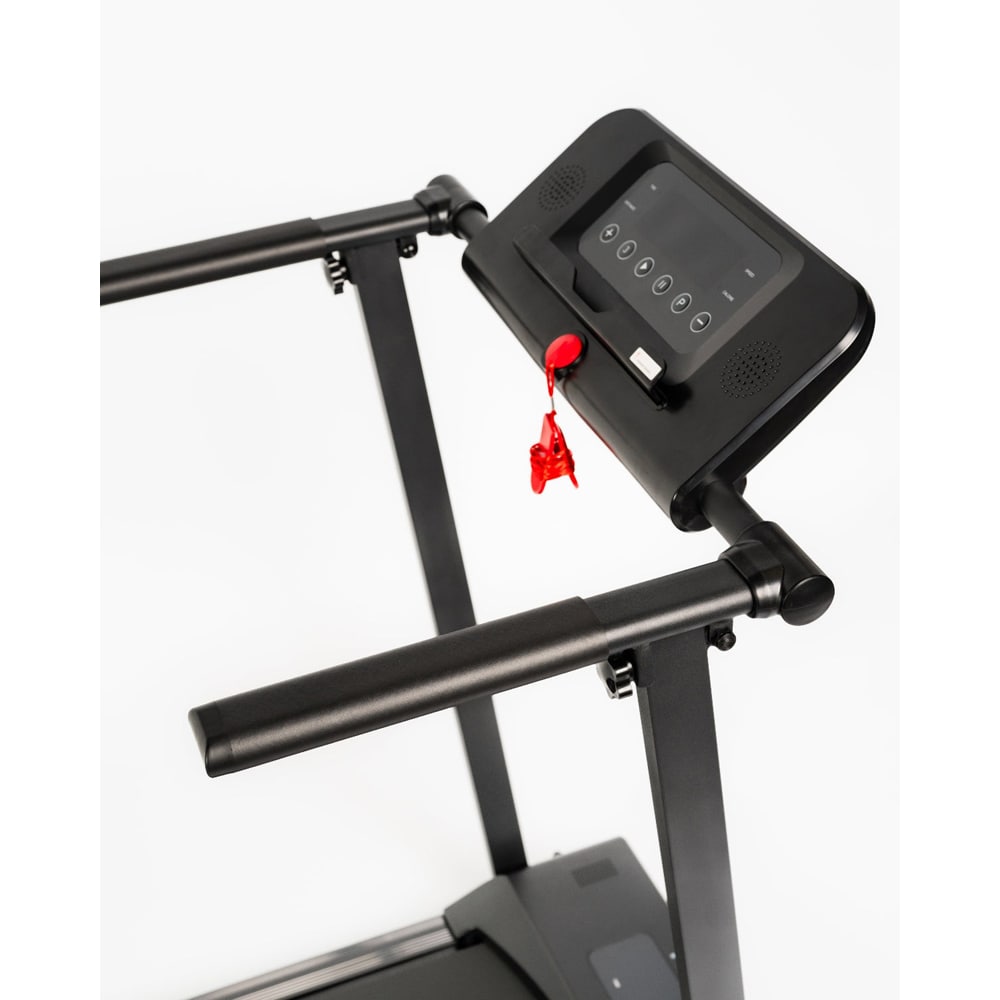 Banda de alergat PROGRESSIVE RUN900F, viteza maxima 10 km/h, greutate suportata 120 kg, gri inchis