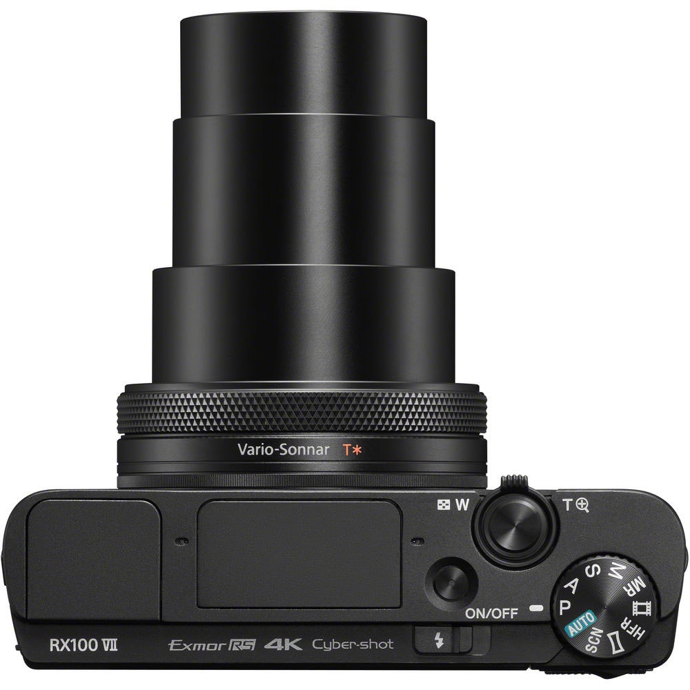 Camera foto digitala SONY RX100 VII, 20.1MP, 4K HDR, Wi-Fi, NFC, negru