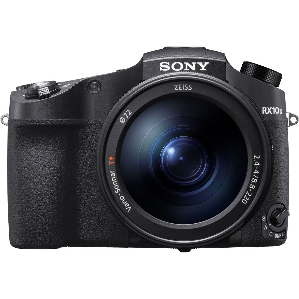 Camera foto digitala SONY Cyber-shot RX10 IV, 20.1 MP, 4K, Wi-Fi, NFC, Obiectiv ZEISS 24-600mm, negru
