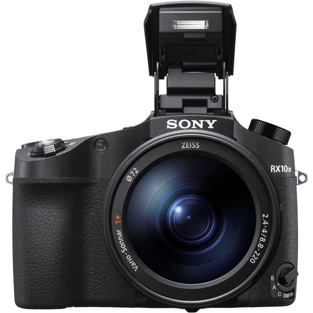 Camera foto digitala SONY Cyber-shot RX10 IV, 20.1 MP, 4K, Wi-Fi, NFC, Obiectiv ZEISS 24-600mm, negru