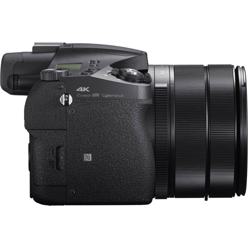 Camera foto digitala SONY Cyber-shot RX10 IV, 20.1 MP, 4K, Wi-Fi, NFC, Obiectiv ZEISS 24-600mm, negru
