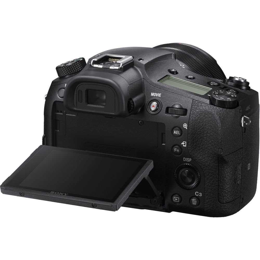 Camera foto digitala SONY Cyber-shot RX10 IV, 20.1 MP, 4K, Wi-Fi, NFC, Obiectiv ZEISS 24-600mm, negru