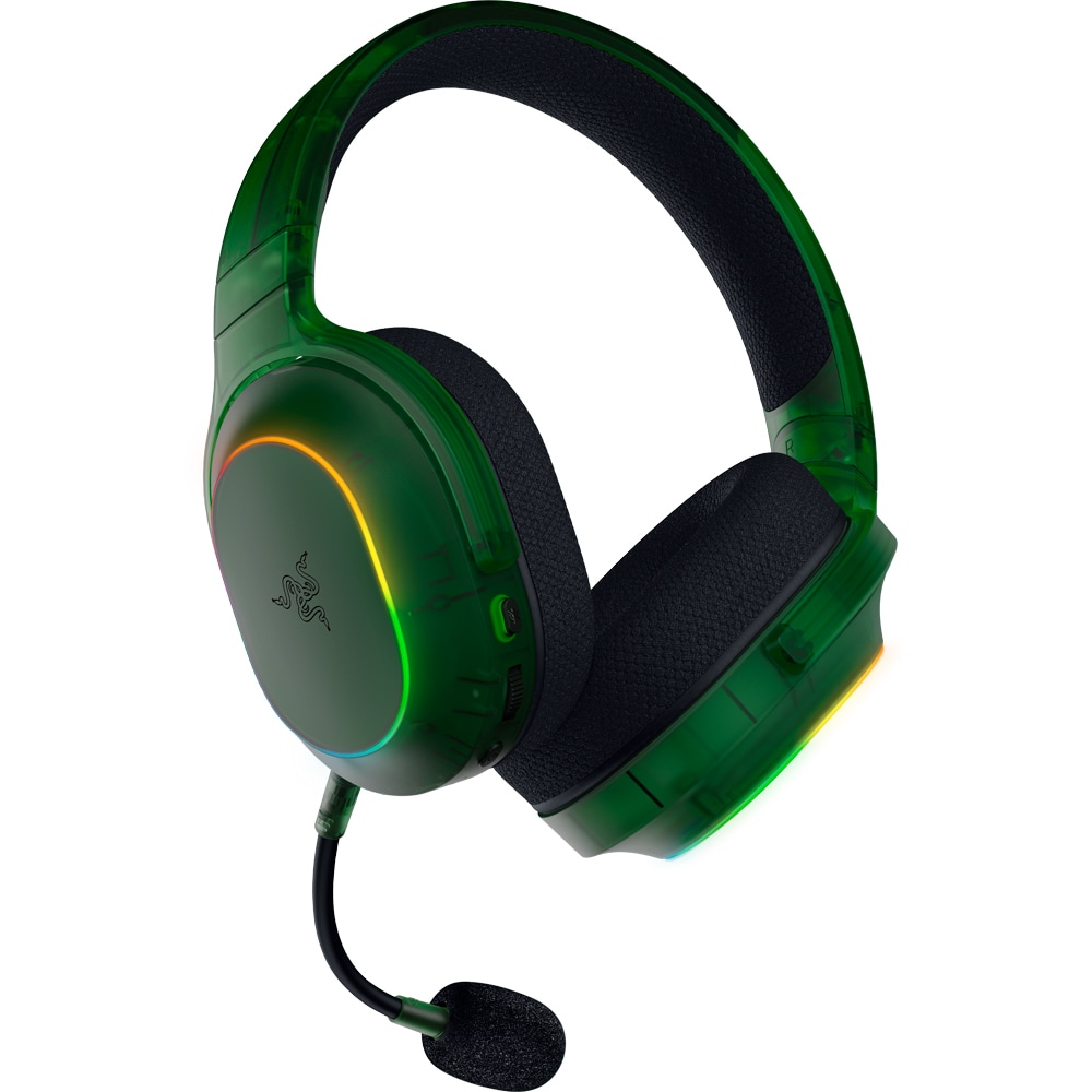Casti Gaming Wireless RAZER Barracuda X Chroma, 7.1 Surround, Phantom Green Edition