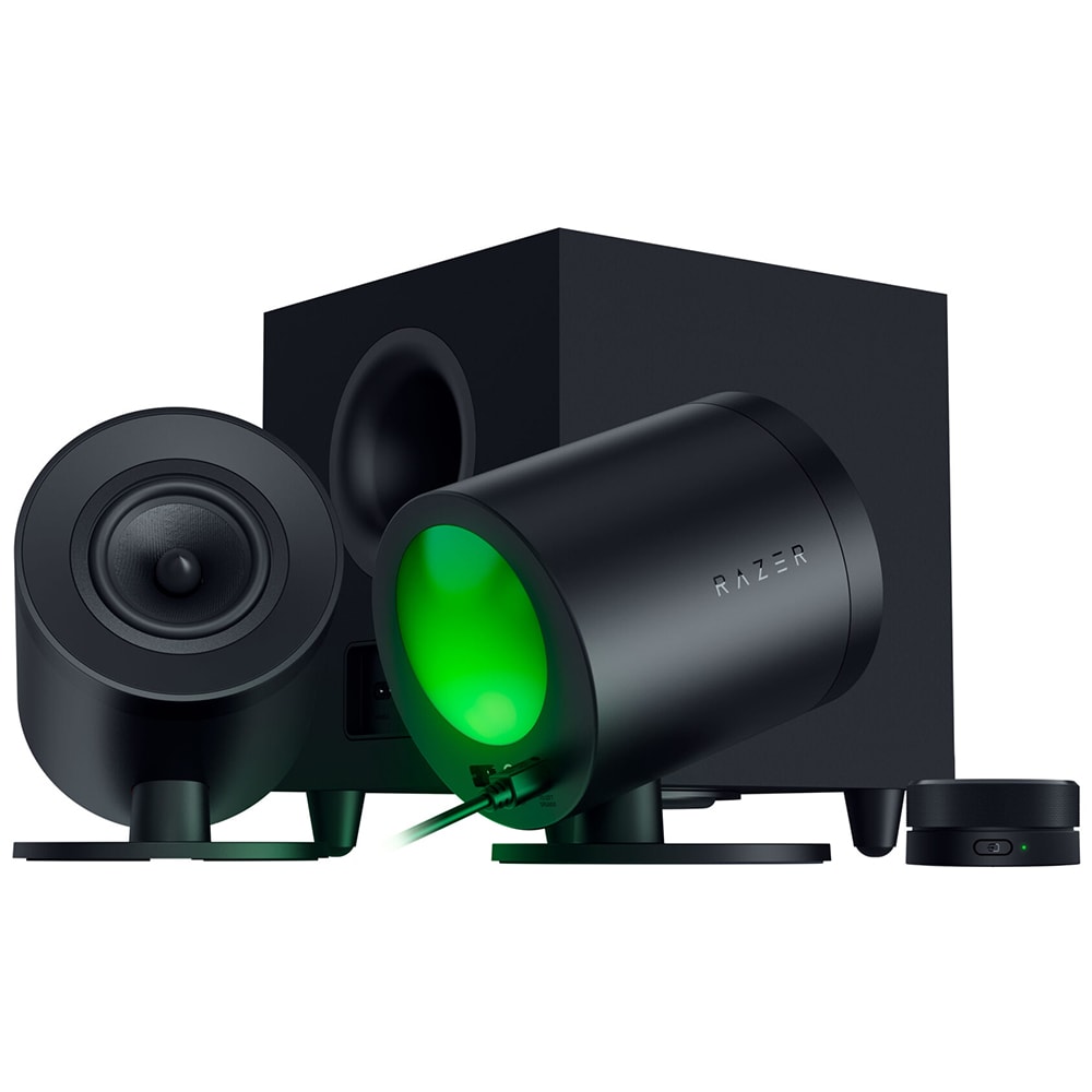 Boxe RAZER Nommo V2 Pro, 2.1, Bluetooth, Wireless Control Pod, negru