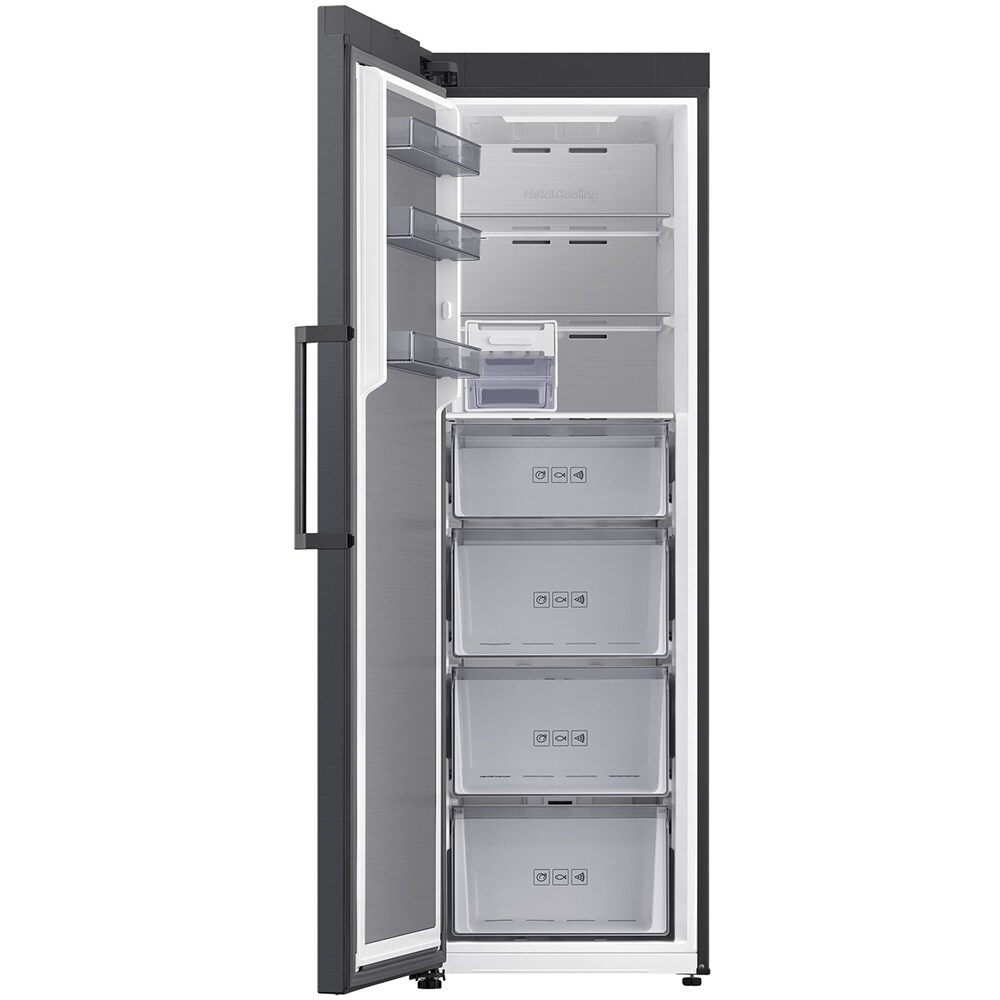 Congelator SAMSUNG RZ70H32HEFEO, AI Energy, No Frost, 323 l, H 186 cm, Clasa C, Wi-Fi, negru