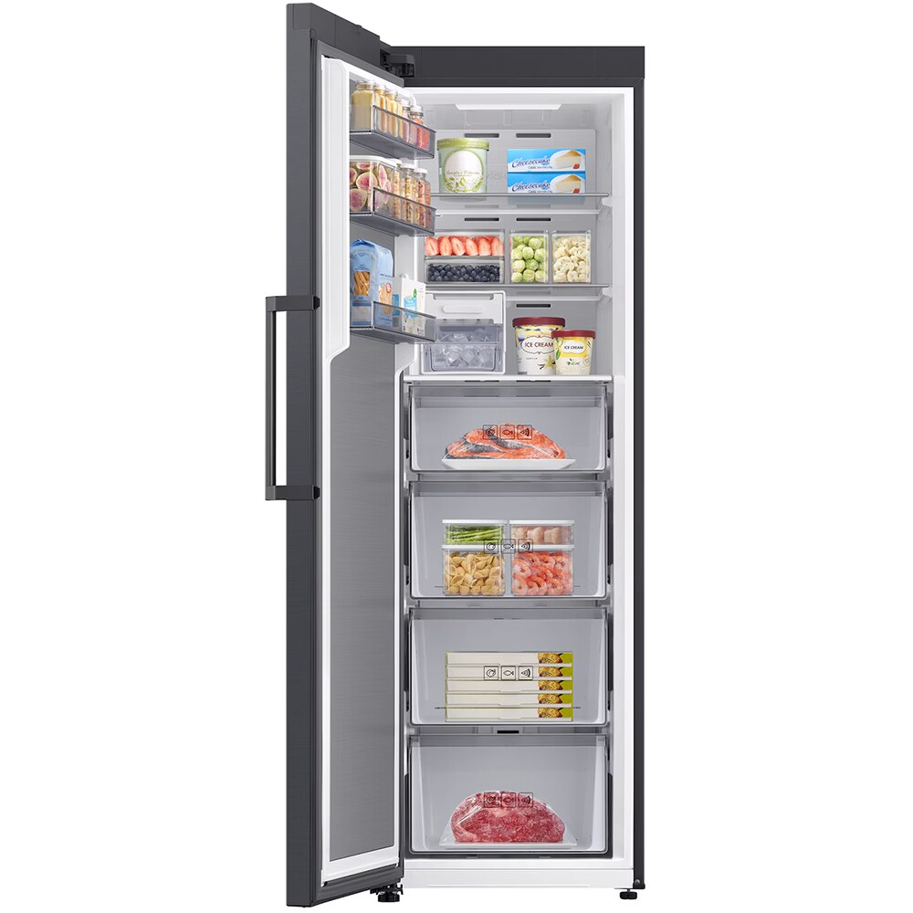 Congelator SAMSUNG RZ70H32HEFEO, AI Energy, No Frost, 323 l, H 186 cm, Clasa C, Wi-Fi, negru