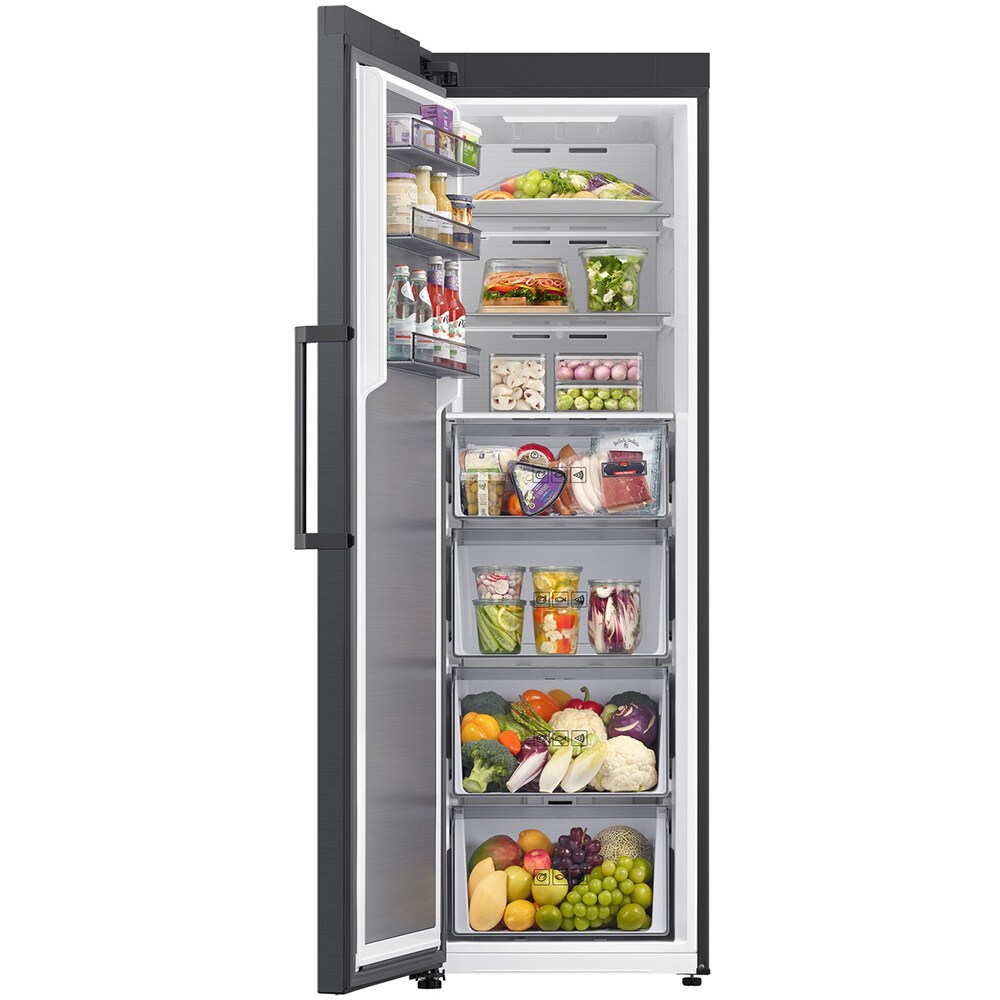 Congelator SAMSUNG RZ70H32HEFEO, AI Energy, No Frost, 323 l, H 186 cm, Clasa C, Wi-Fi, negru