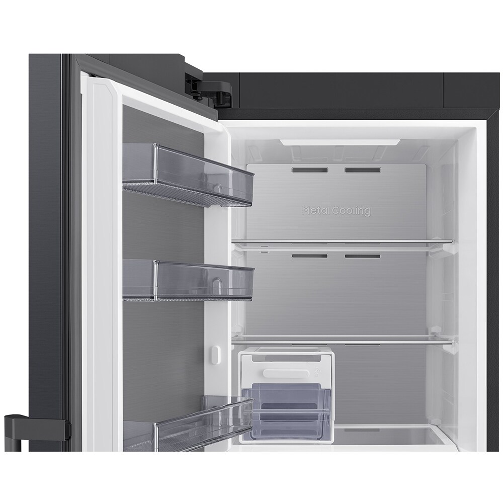 Congelator SAMSUNG RZ70H32HEFEO, AI Energy, No Frost, 323 l, H 186 cm, Clasa C, Wi-Fi, negru