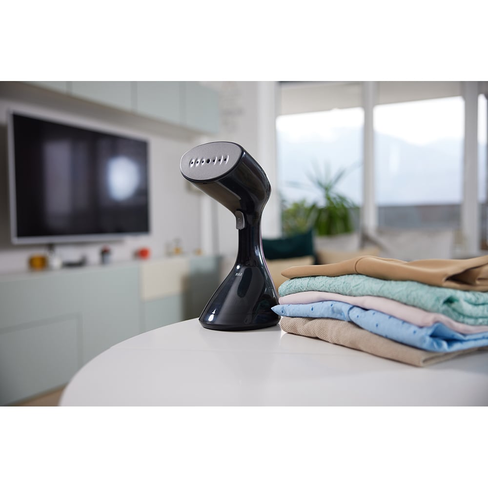 Aparat de calcat vertical GORENJE GS2100BKV, 2100W, 35g/min, 220ml, negru-mov