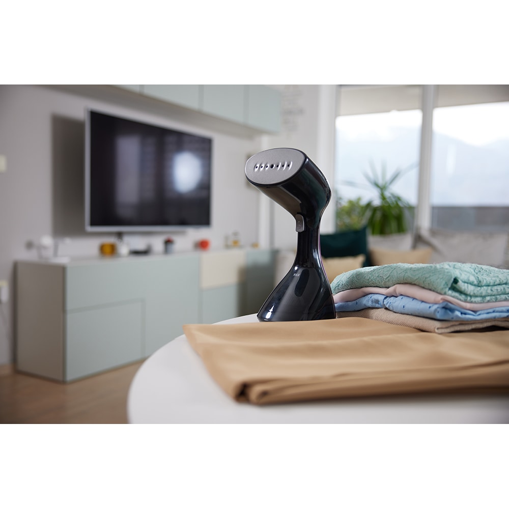 Aparat de calcat vertical GORENJE GS2100BKV, 2100W, 35g/min, 220ml, negru-mov