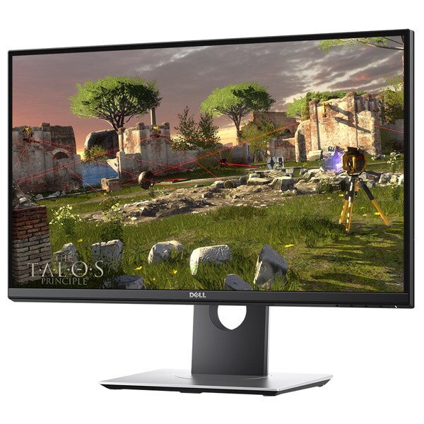 Monitor LED TN DELL S2417DG, 23.8", QHD, 165Hz, negru-gri