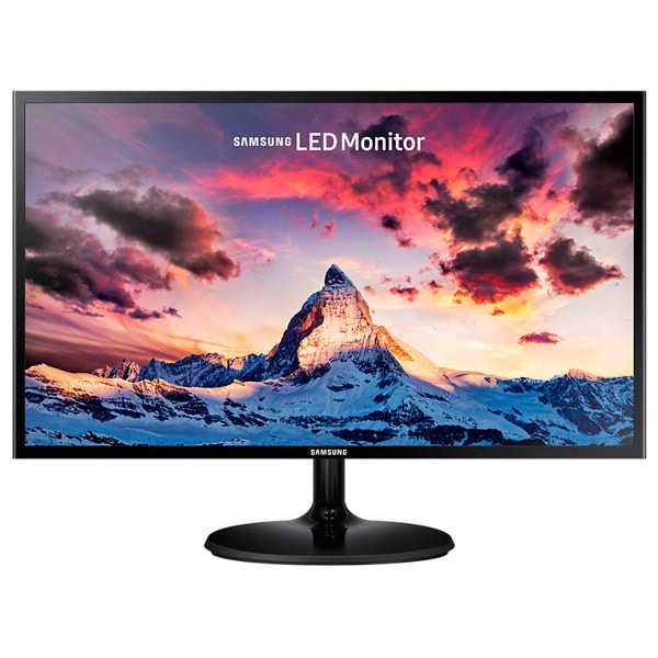 Monitor Gaming LED PLS SAMSUNG S24F350FHU, 23.5", Full HD, 60Hz, negru