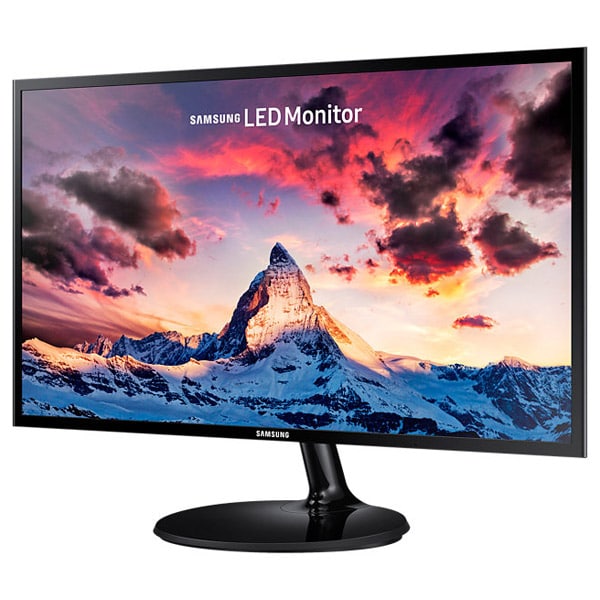Monitor Gaming LED PLS SAMSUNG S24F350FHU, 23.5", Full HD, 60Hz, negru
