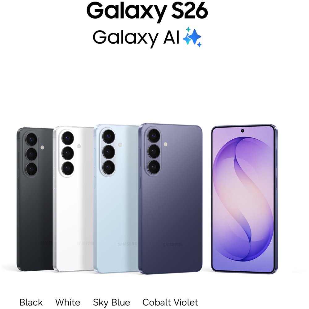 Telefon SAMSUNG Galaxy S26 5G, 512GB, 12GB RAM, Dual SIM, White