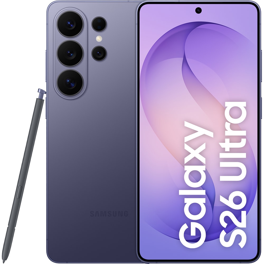 Telefon SAMSUNG Galaxy S26 Ultra 5G, 1TB, 16GB RAM, Dual SIM, Cobalt Violet