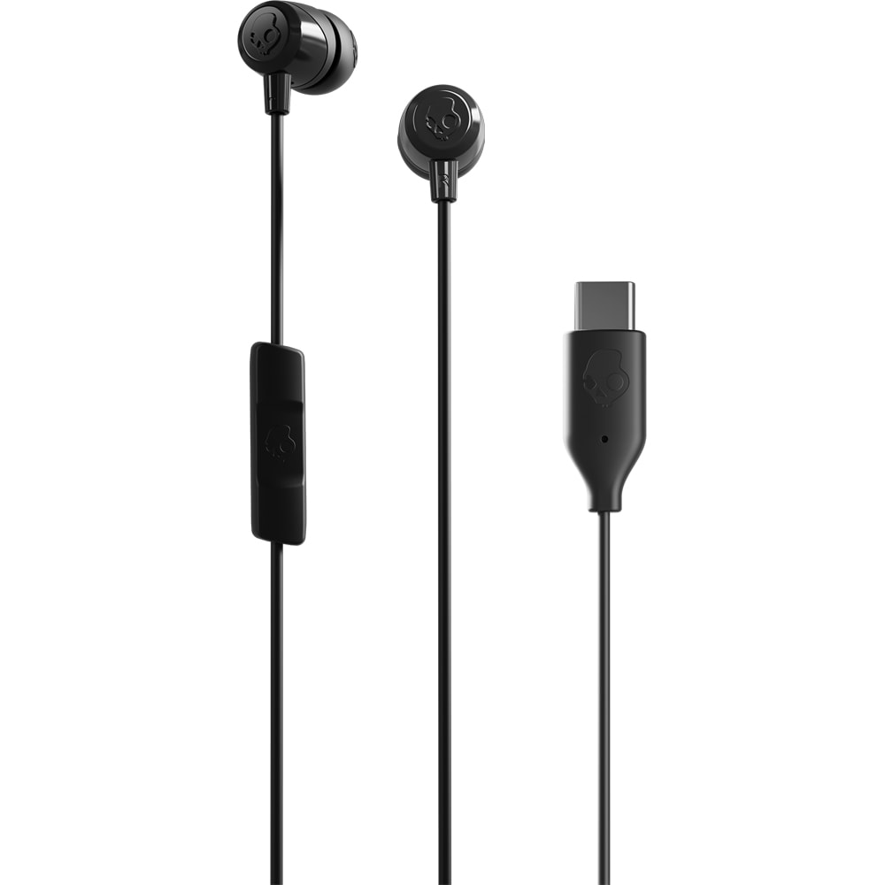 Casti SKULLCANDY Jib, Cu Fir, In-Ear, Microfon, USB-C, True Black