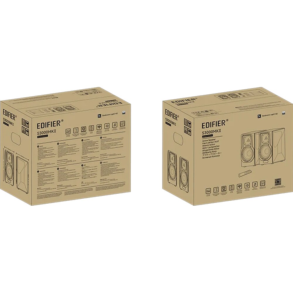 Boxe EDIFIER S3000MKII, 2.0, 256W, Bluetooth, maro