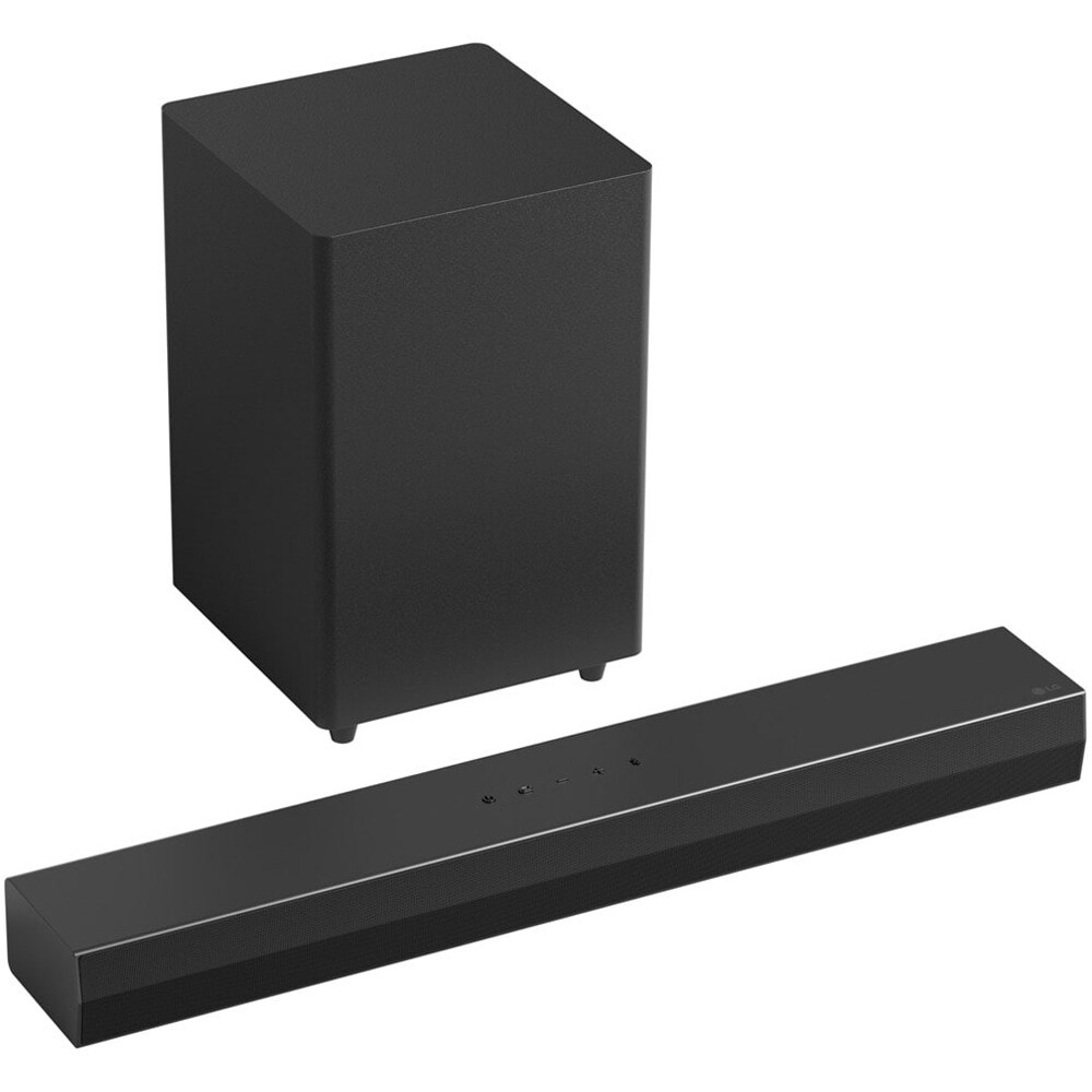 Soundbar LG S30A, 2.1, 140W, Bluetooth, Dolby Atmos, Subwoofer Wireless, negru