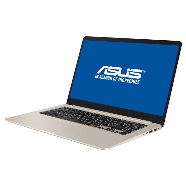 Laptop ASUS VivoBook S510UA-BQ423, Intel Core i5-8250U pana la 3.4GHz, 15.6" Full HD, 8GB, SSD 256GB, Intel UHD Graphics 620, Endless
