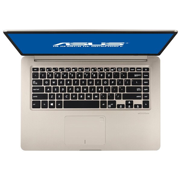 Laptop ASUS VivoBook S510UA-BQ423, Intel Core i5-8250U pana la 3.4GHz, 15.6" Full HD, 8GB, SSD 256GB, Intel UHD Graphics 620, Endless