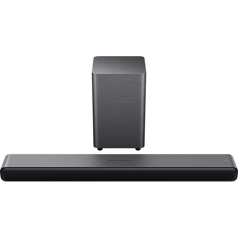 Soundbar TCL S55H, 2.1, 220W, Bluetooth, Dolby Atmos, Subwoofer Wireless, negru