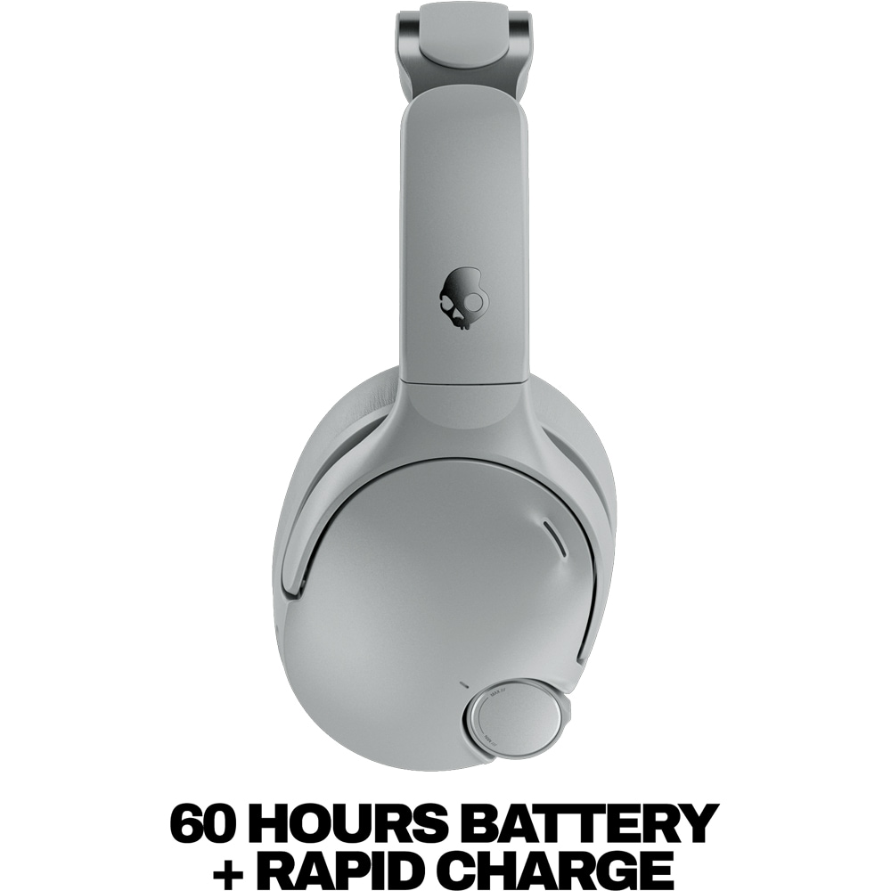 Casti SKULLCANDY Crusher 1080, Bluetooth, Over-ear, Microfon, Noise Cancelling, Cement