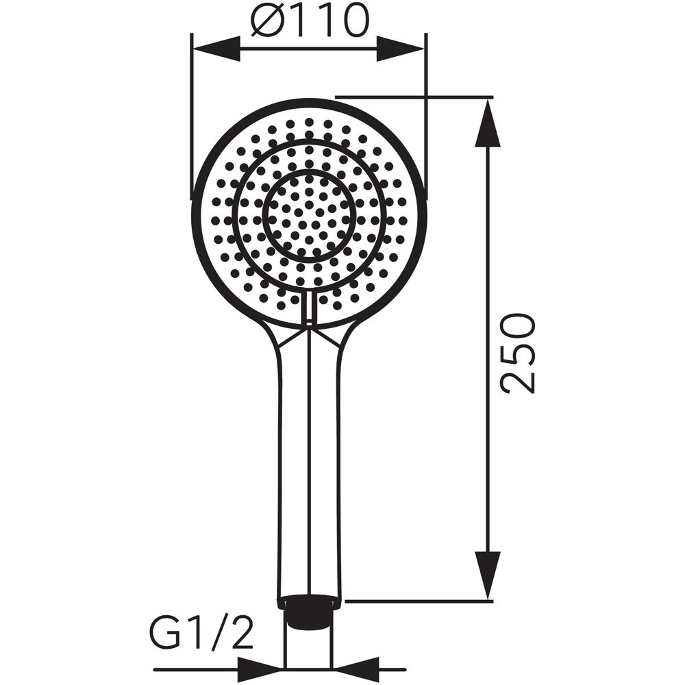 Para dus FERRO Nostris S99, 3 functii, crom