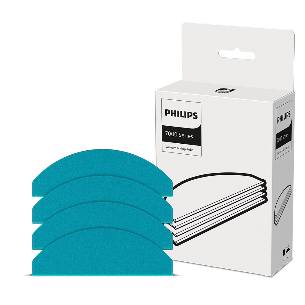 Set lavete PHILIPS XV1470/00, 4 buc, albastru