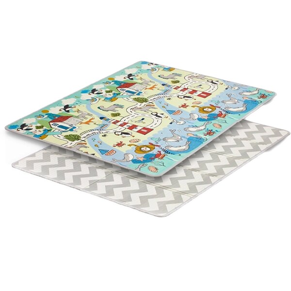 Saltea de joaca covor KINDERKRAFT Matty 2 KPMATT20000, 0 luni+, multicolor