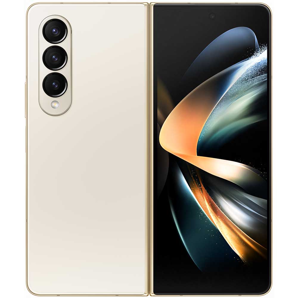 Telefon SAMSUNG Galaxy Z Fold4 5G, 256GB, 12GB RAM, Dual SIM, Beige