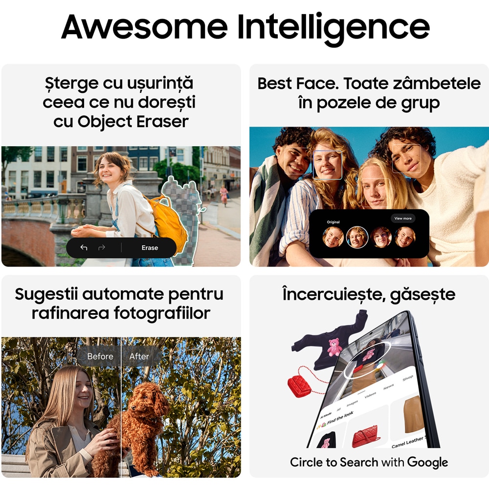 Telefon SAMSUNG Galaxy A57 5G, 512GB, 12GB RAM, Dual SIM, Awesome Navy