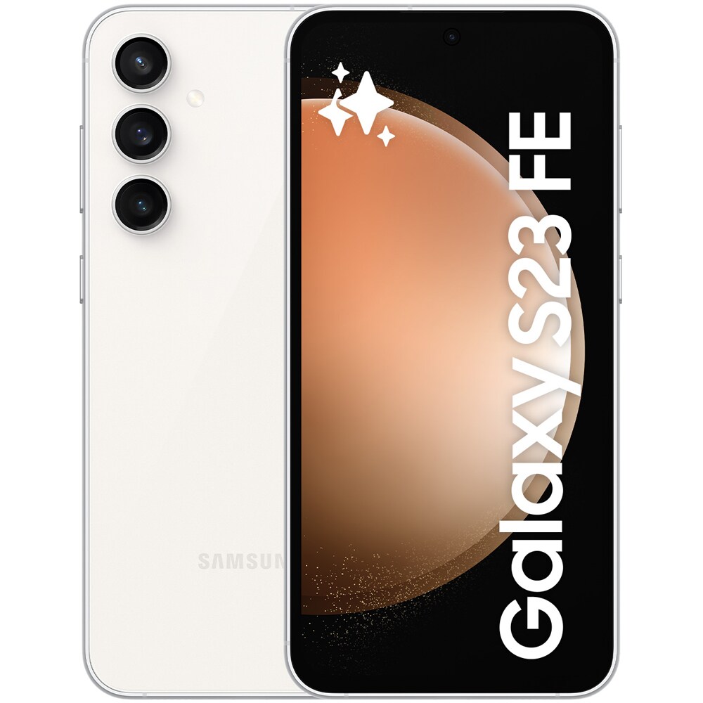Telefon SAMSUNG Galaxy S23 FE 5G, 128GB, 8GB RAM, Dual SIM, Cream