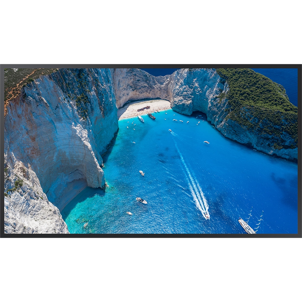 Display profesional exterior SAMSUNG OM75A LH75OMAEBGBXEN, 75", UHD 4K, 60 Hz, Wi-Fi, negru