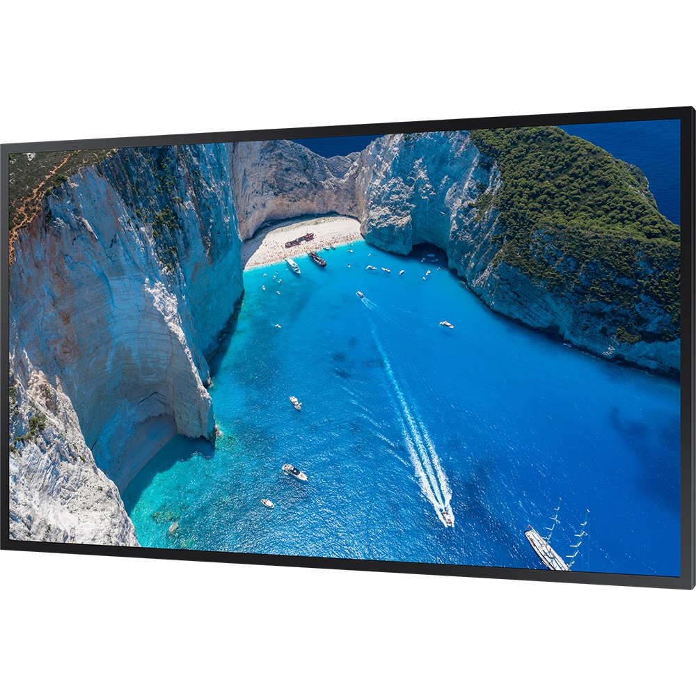 Display profesional exterior SAMSUNG OM75A LH75OMAEBGBXEN, 75", UHD 4K, 60 Hz, Wi-Fi, negru